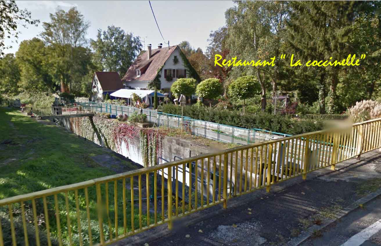 Le caf&eacute; " La Coccinelle" &agrave; Artzenheim